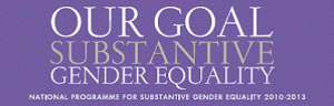 Abstract of the National Programme for Substantive Gender Equality 2010-2013