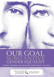 National Programme for Substantive Gender Equality 2010-2013